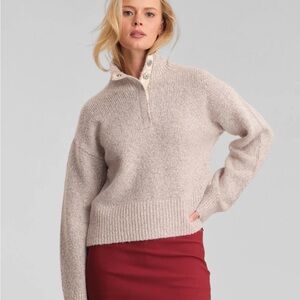 Henley Snap Front Pullover